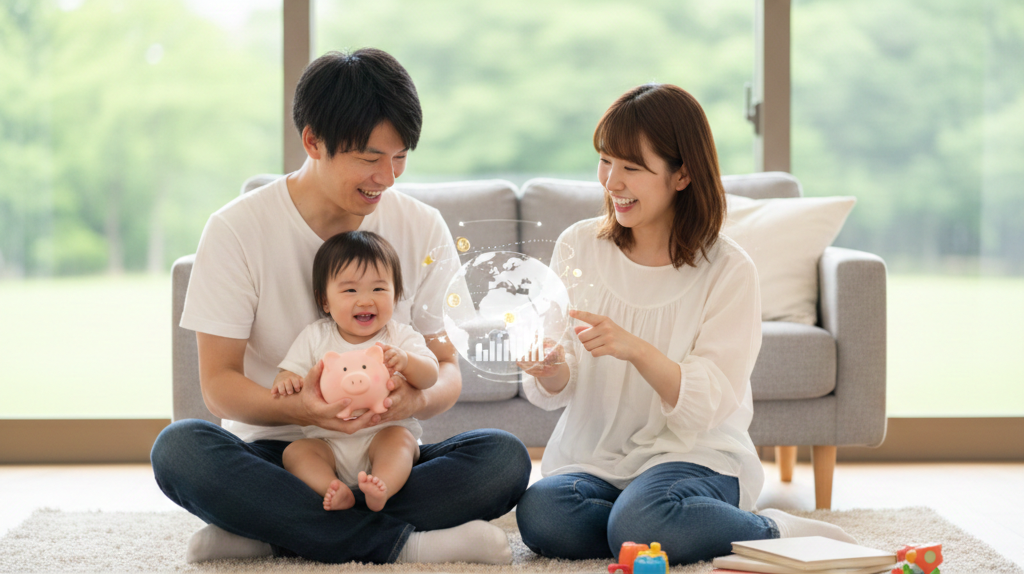 こどもNISA復活イラスト