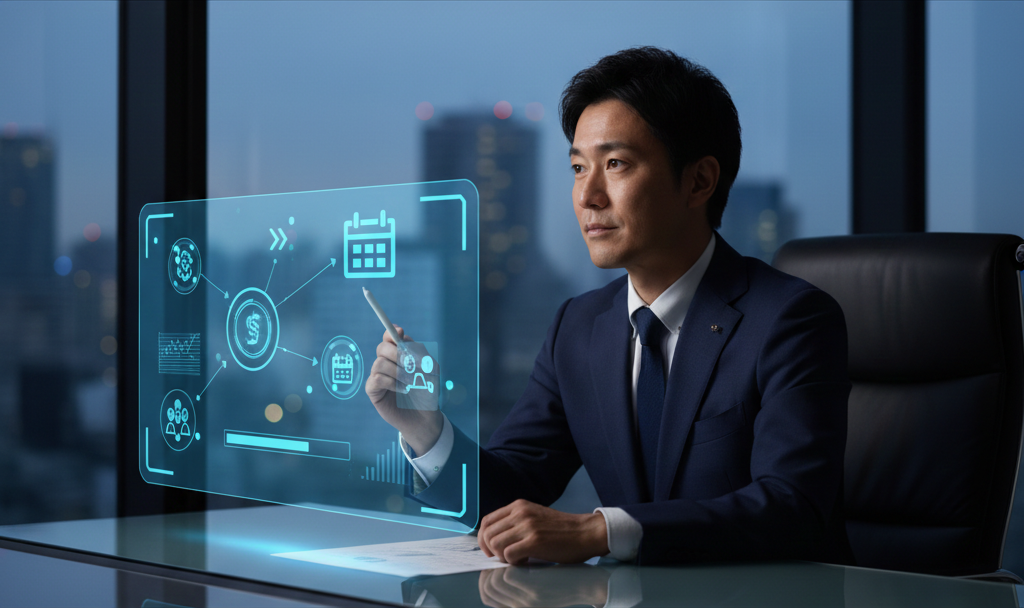 スイッチング術と注意点を検討するイラスト