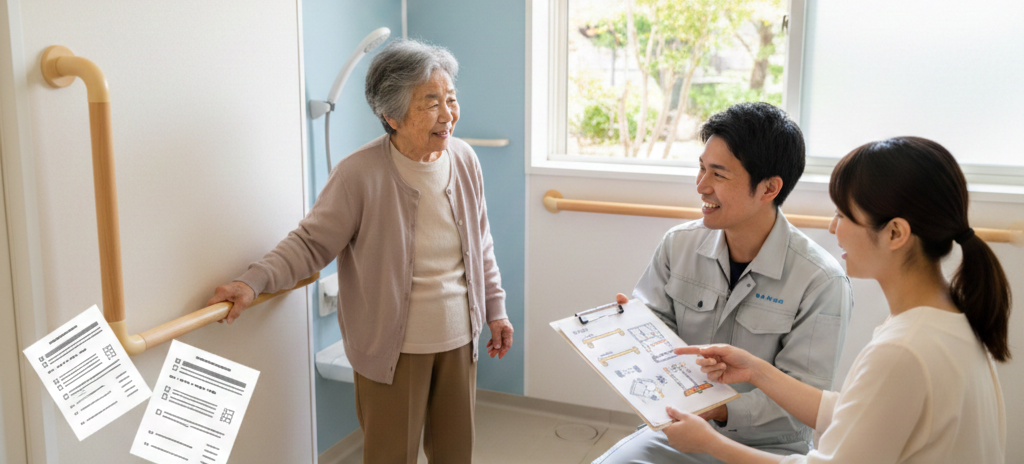 高齢者向け住宅改修イラスト