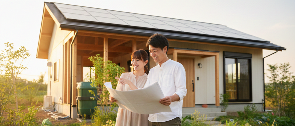 みらいエコ住宅イラスト